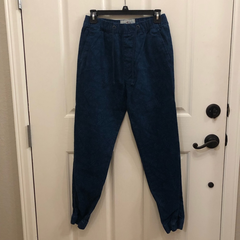 Hollister Indigo-Dye Joggers